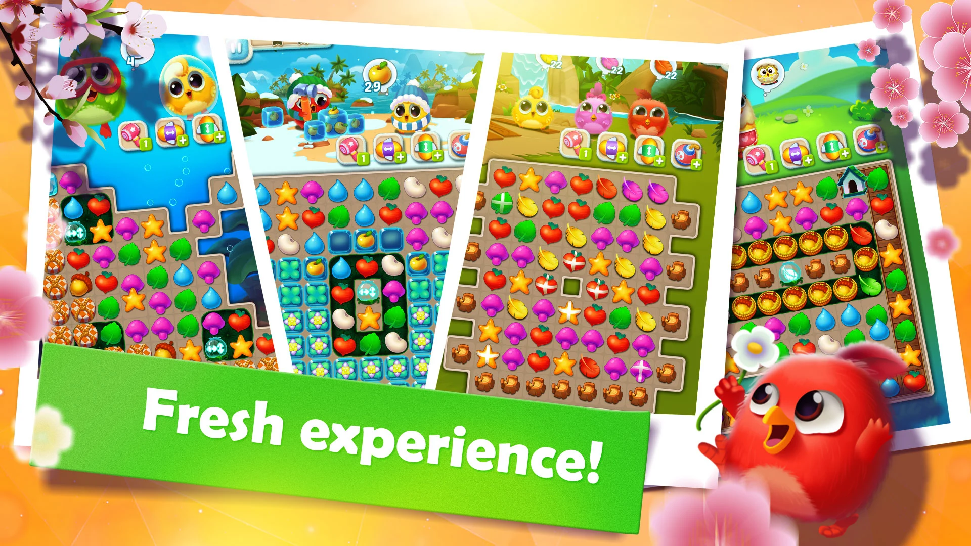 Puzzle Wings: match 3 games screenshot