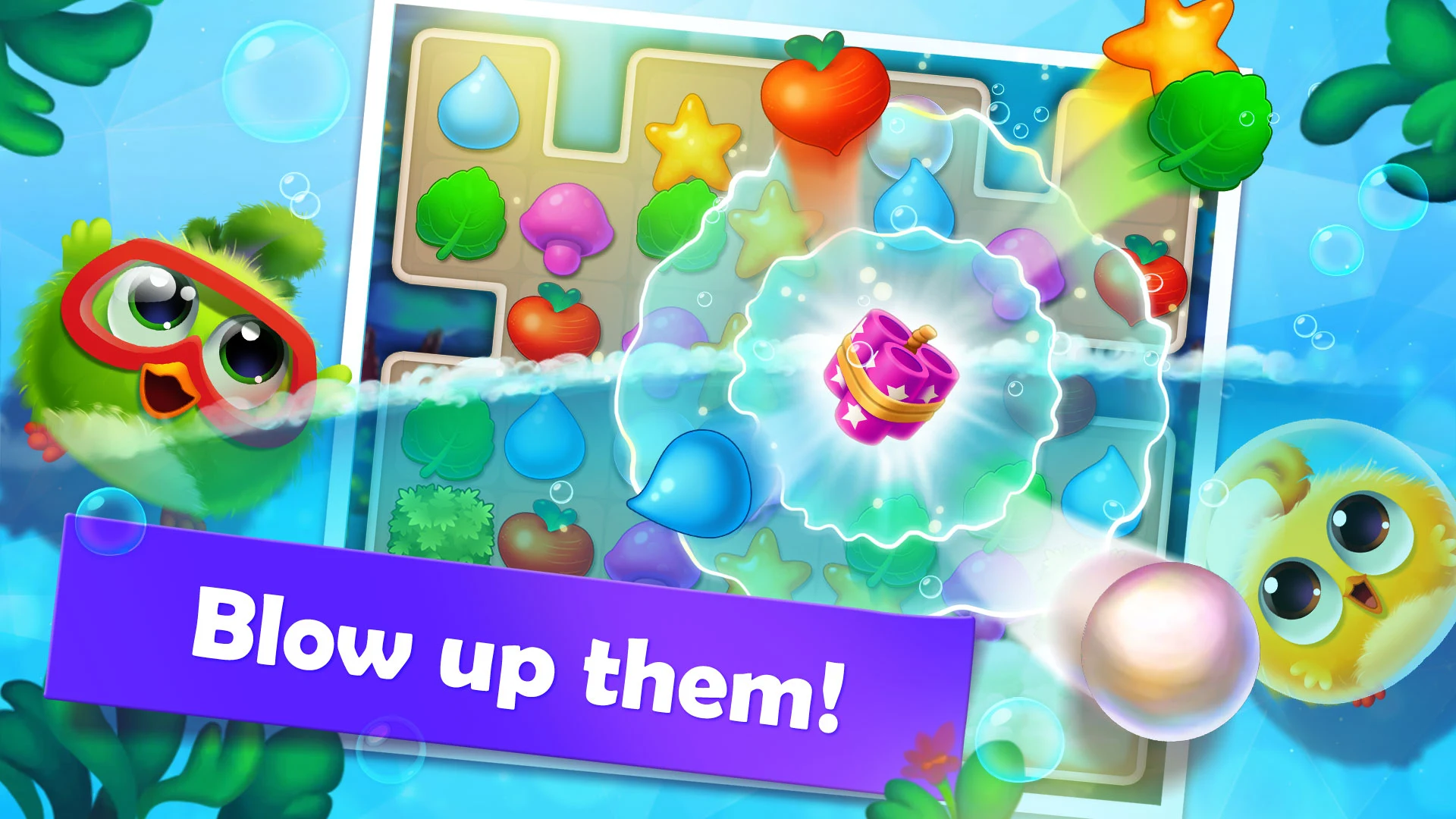 Puzzle Wings: match 3 games screenshot